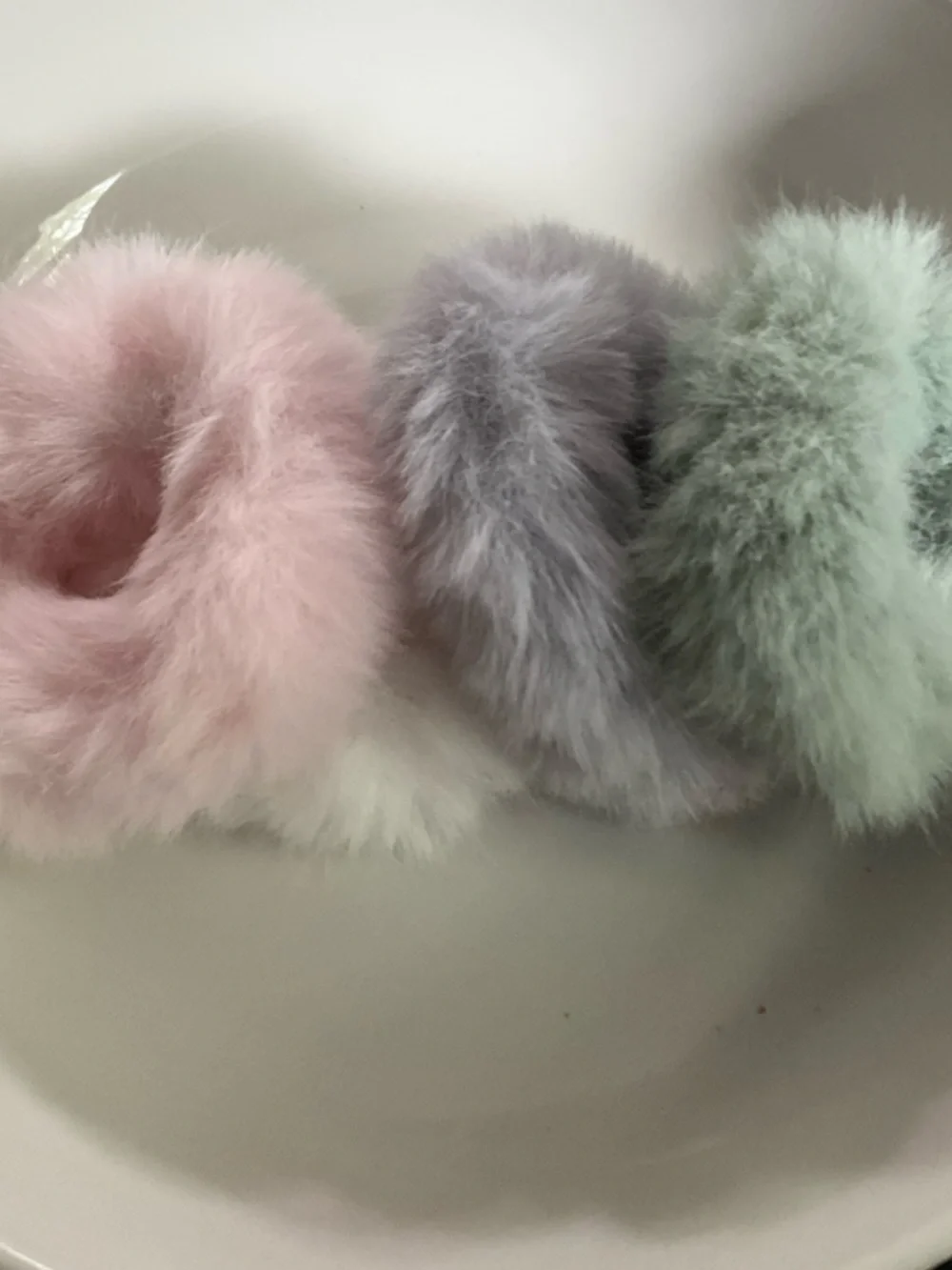 Fluffy Faux Fur Hair Scrunchies
